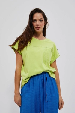 LADIES TSHIRT L-TS-4086 L.GREEN