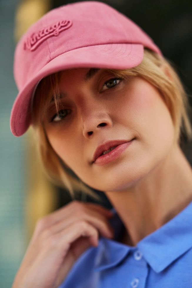 CZAPKA DAMSKA L-CZ-4604 PINK-pakiet