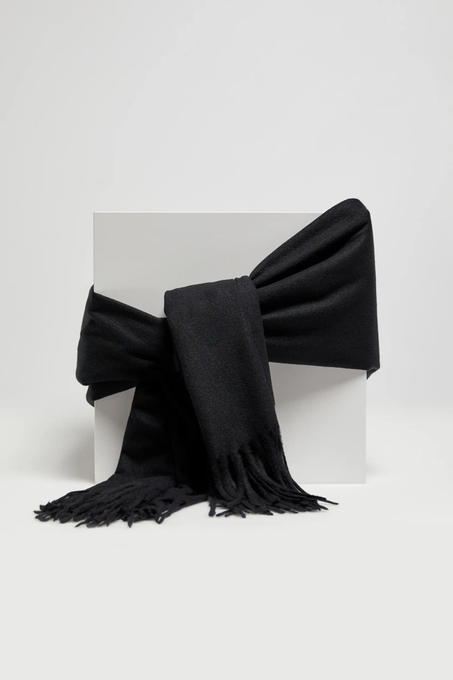 WOMEN'S SCARF Z-SZ-4506 BLACK-set