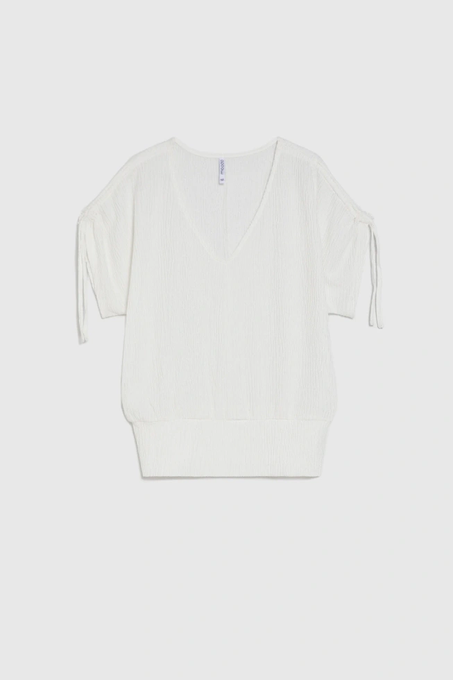 WOMEN'S TSHIRT L-TS-5036 OFF WHITE-set