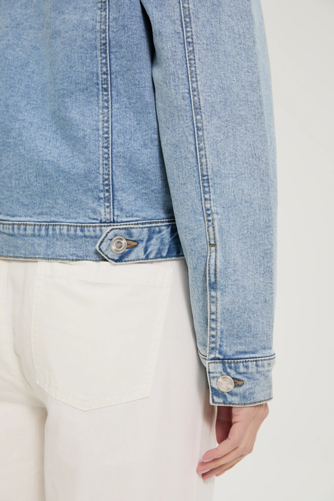 WOMEN'S JACKETS L-KU-4923 BLUE