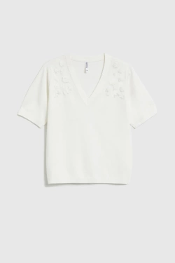 WOMEN'S SWEATER L-SW-4906 OFF WHITE-set