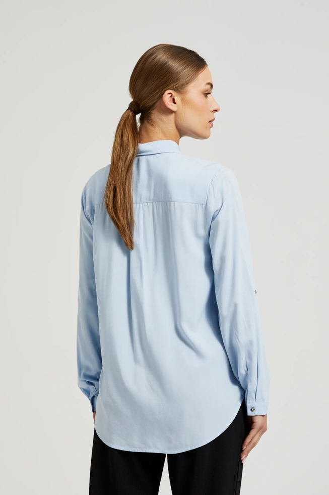 WOMEN'S SHIRT Z-KO-4516 L.BLUE