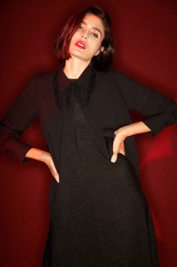 KOSZULA DAMSKA Z-KO-4536 BLACK