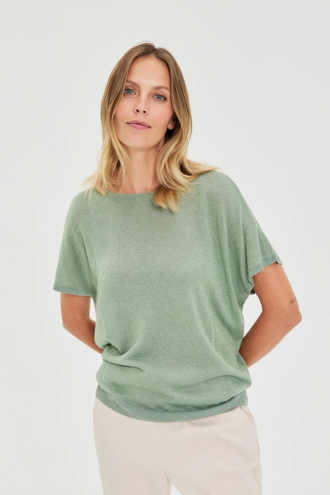 SWETER DAMSKI L-SW-4903 OLIVE