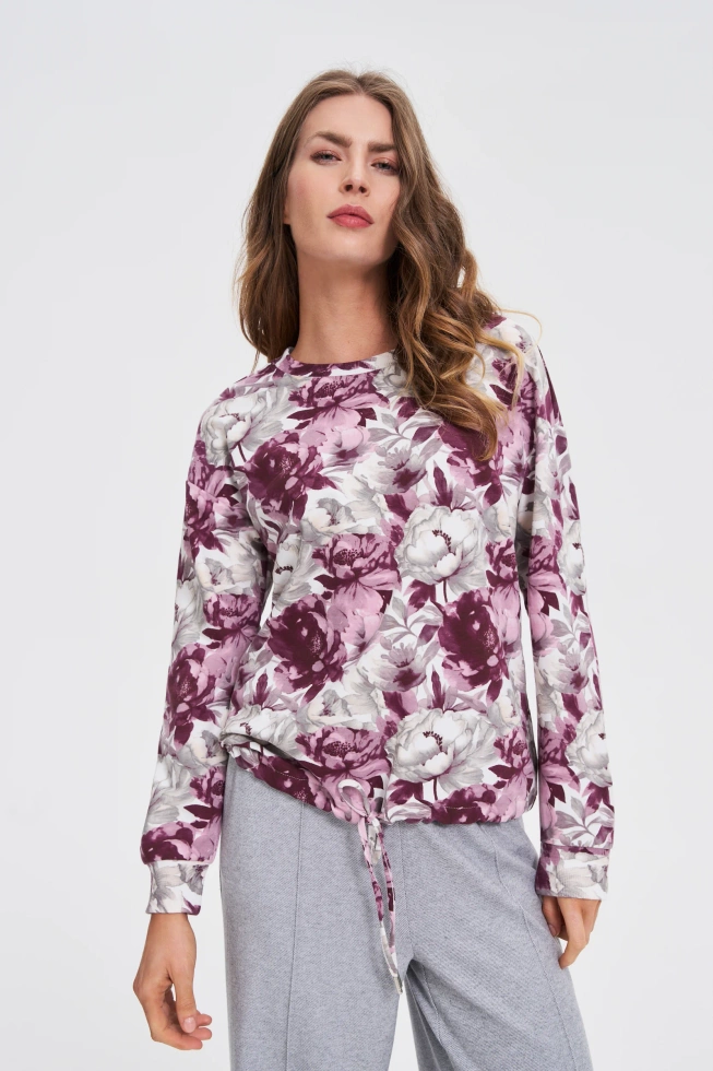 WOMEN'S SWEATSHIRT Z-BL-4806 OFF WHITE-set