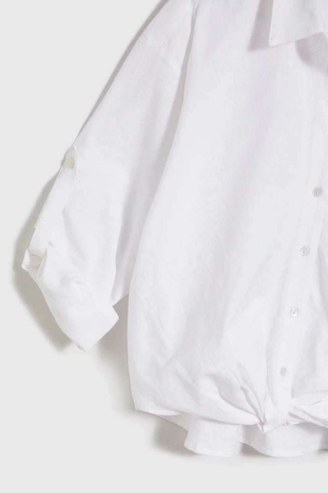 WOMEN'S SHIRT L-KO-4664 WHITE