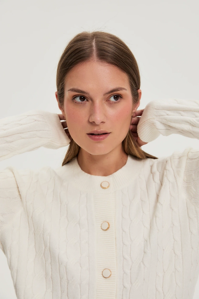 WOMEN'S SWEATER Z-SW-4835 OFF WHITE