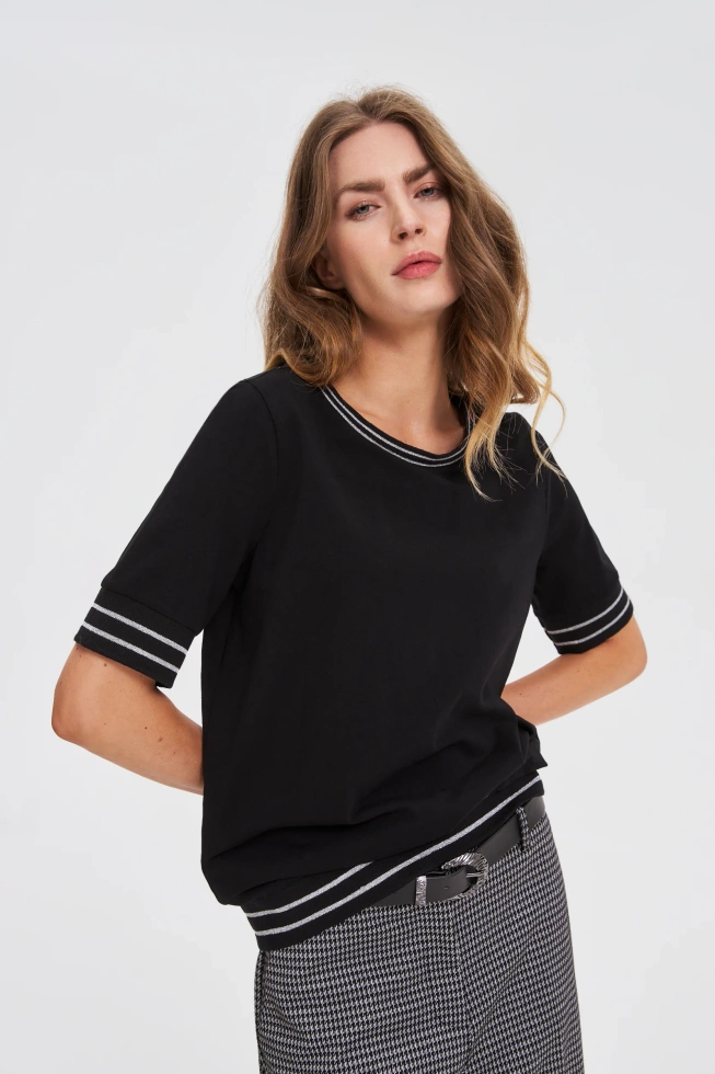 WOMEN'S TSHIRT Z-TS-4817 BLACK