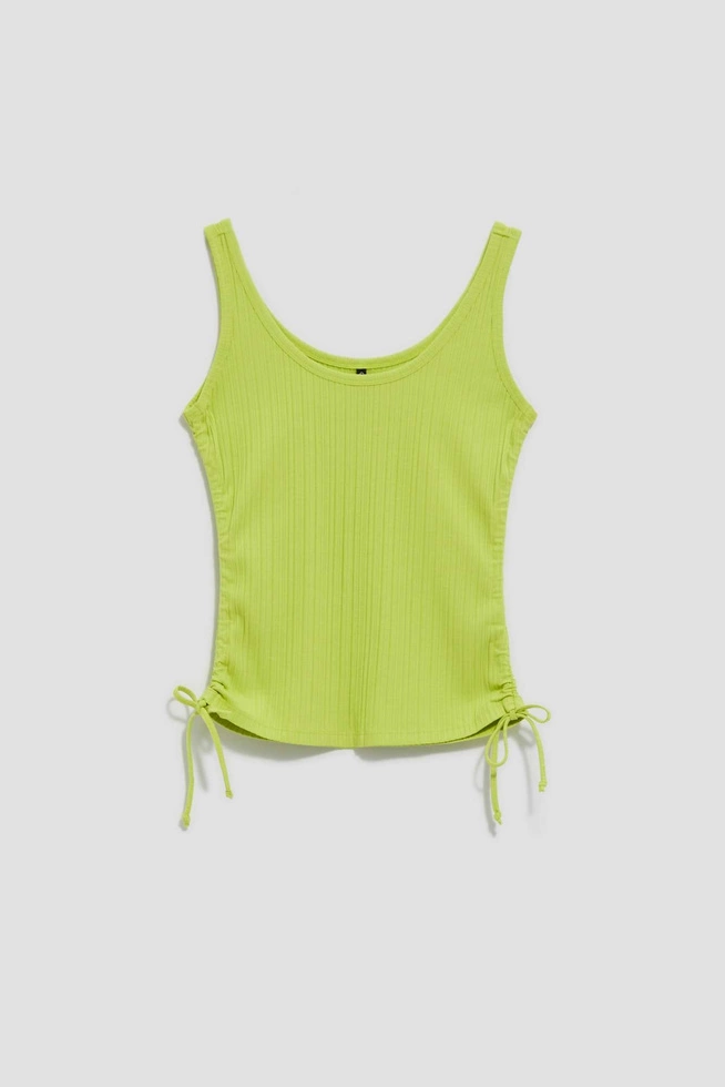 LADIES TOP L-TS-4066 L.GREEN