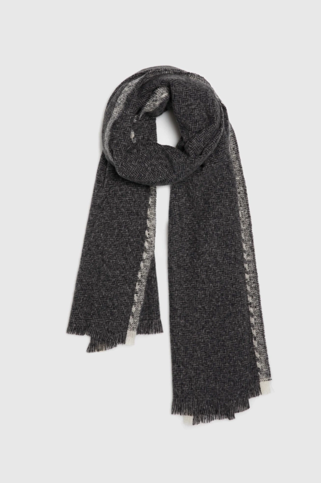 WOMEN'S SCARF Z-SZ-4800 D.GREY
