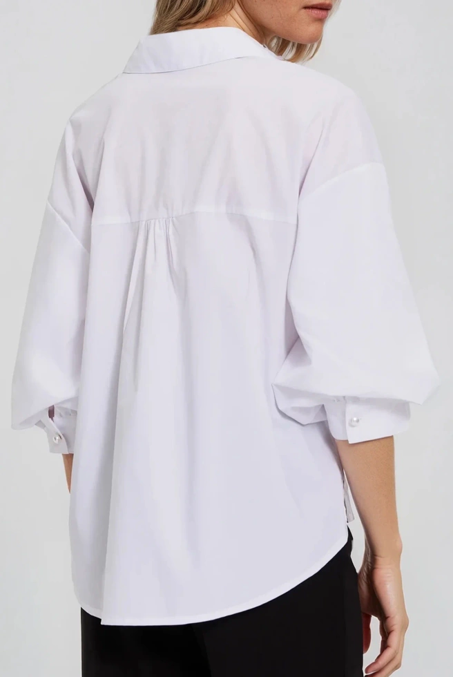 KOSZULA DAMSKA L-KO-4901 OFF WHITE