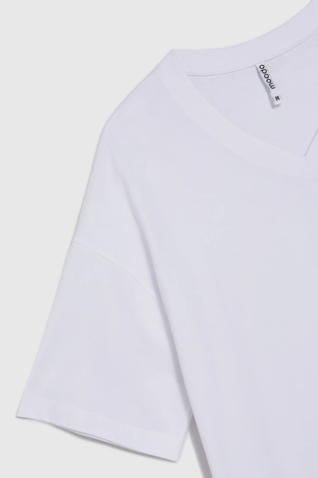 KOSZULKA DAMSKA L-TS-4613 WHITE
