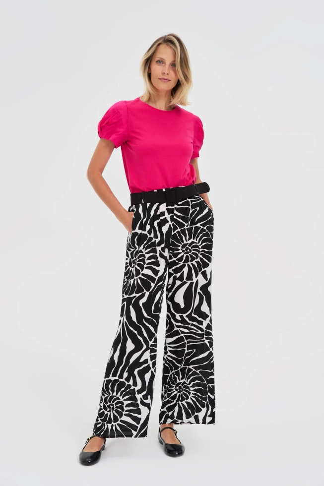 WOMEN'S TSHIRT L-TS-4604 FUCHSIA-set