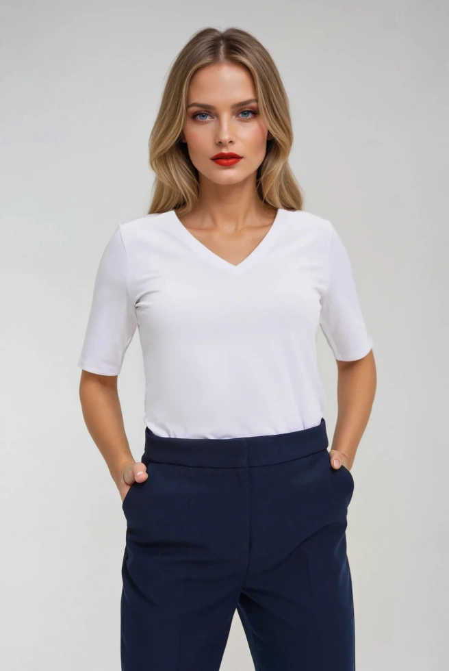 KOSZULKA DAMSKA Z-TS-4805 WHITE