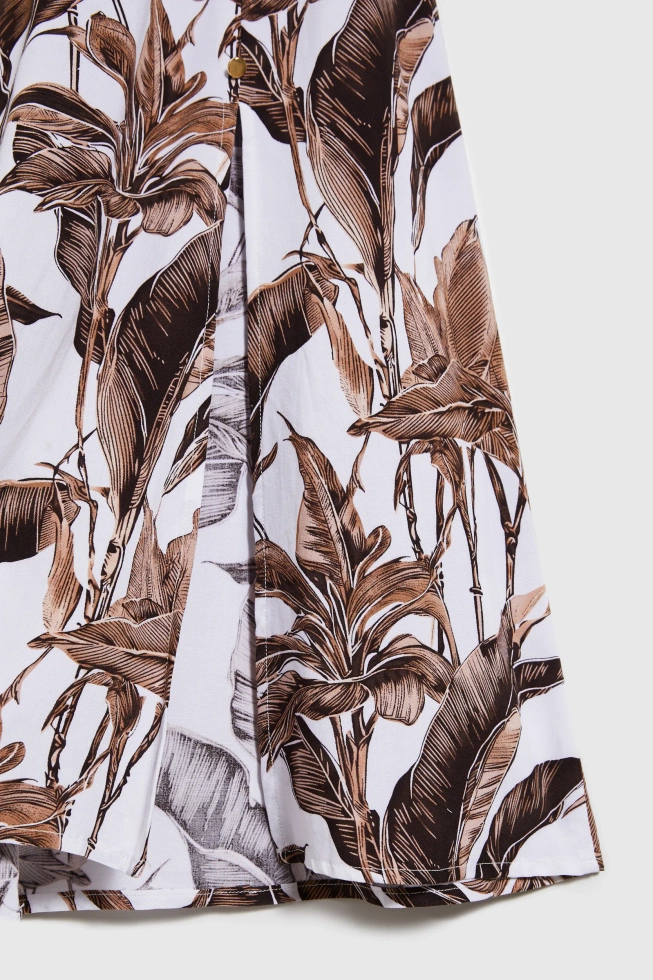 WOMEN'S SKIRT L-SC-4616 D.BROWN
