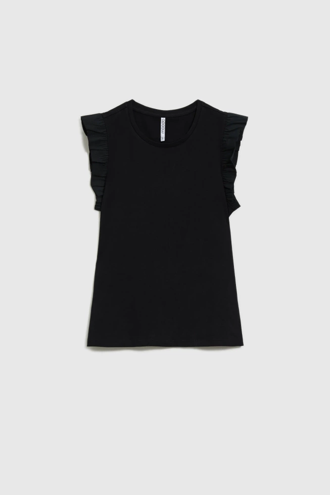 KOSZULKA DAMSKA L-TS-4732 BLACK