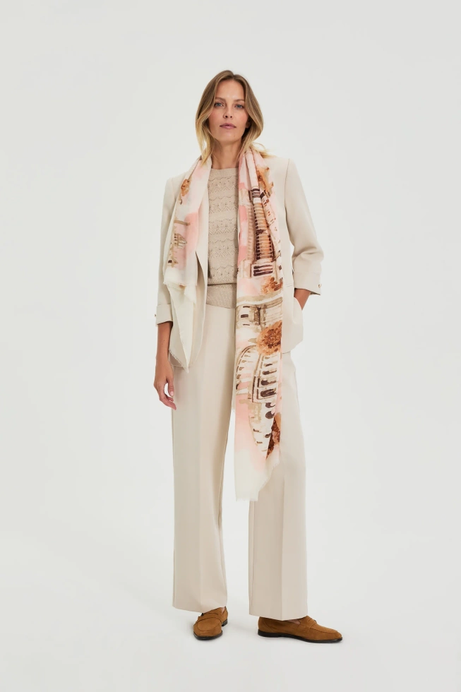 WOMEN'S SCARF L-SZ-4903 L.PINK