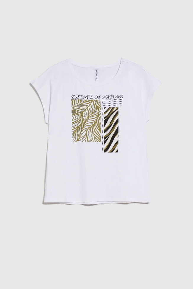 WOMEN'S TSHIRT L-TS-4704 WHITE-set