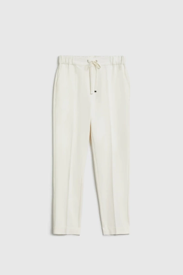 WOMEN'S PANTS L-SP-4909 OFF WHITE-set