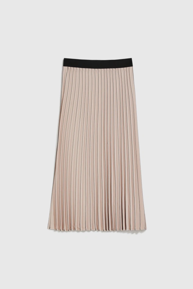 WOMEN'S SKIRT L-SC-4905 L.BEIGE-set