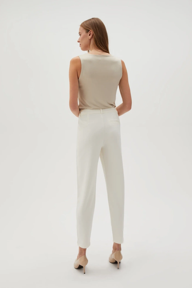 WOMEN'S PANTS L-SP-4605 OFF WHITE
