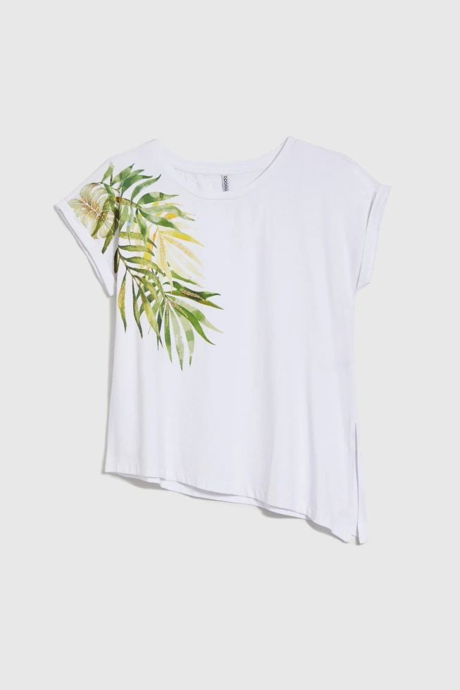 WOMEN'S TSHIRT L-TS-4657 WHITE