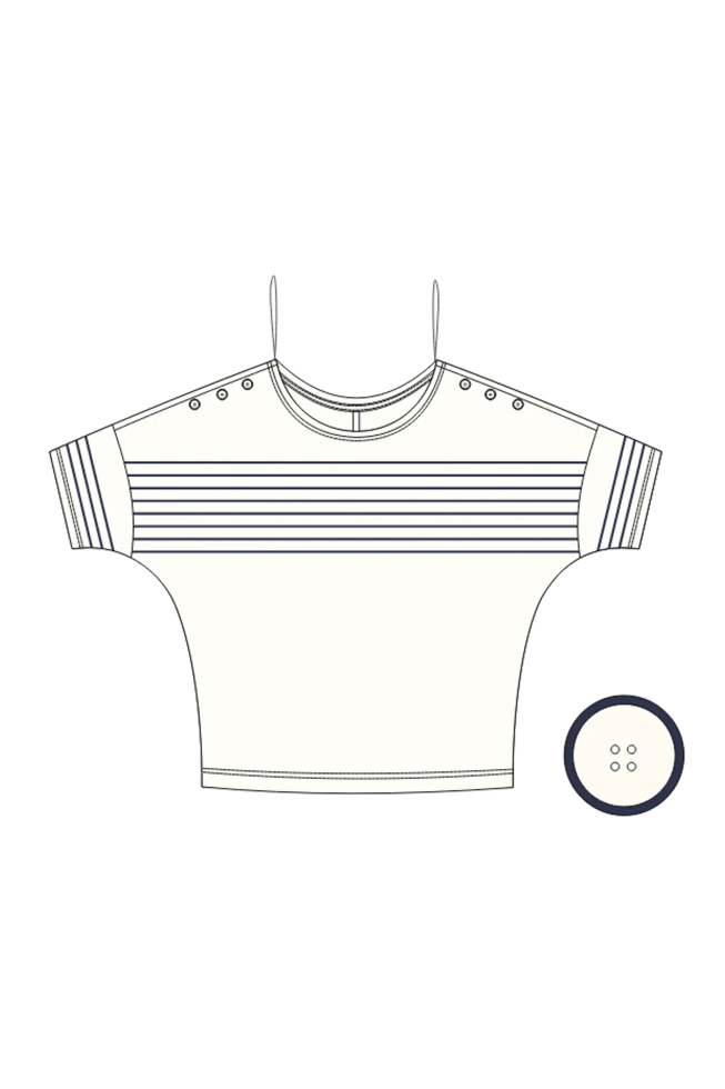 WOMEN'S SWEATSHIRT L-BL-4914 OFF WHITE-set