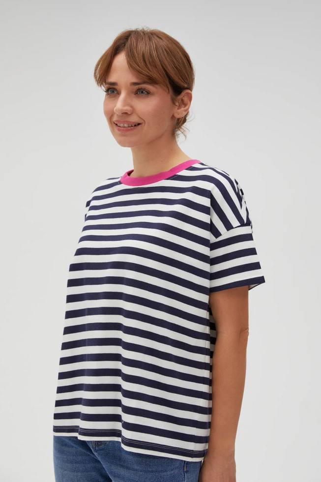 WOMEN'S SWEATSHIRT L-BL-4605 NAVY
