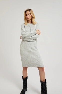 SUKIENKA DAMSKA Z-SU-4522 GREY MEL