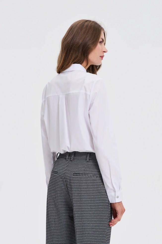 WOMEN'S SHIRT Z-KO-4812 WHITE