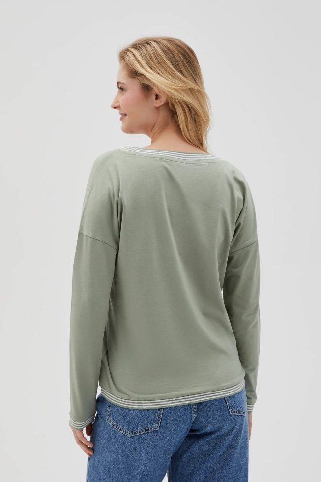 WOMEN'S LONGSLEEVE L-TS-4617 OLIVE