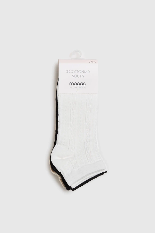 SKARPETKI DAMSKIE Z-SK-4504 WHITE