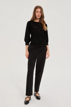 WOMEN'S PANTS Z-SP-4801 BLACK