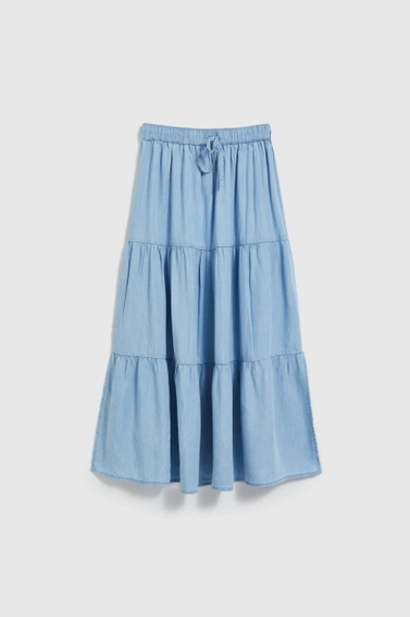 WOMEN'S SKIRT L-SC-4609 L.BLUE