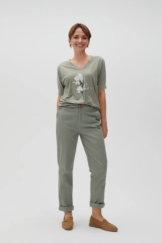 WOMEN'S PANTS L-SP-4600 OLIVE