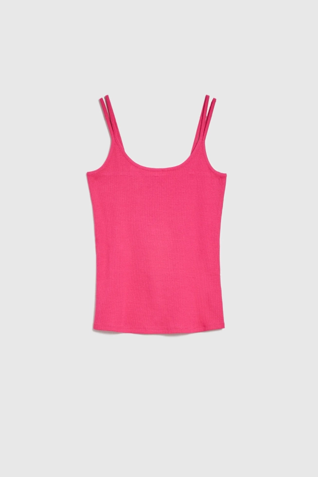 WOMEN'S TOP L-TS-4679 FUCHSIA