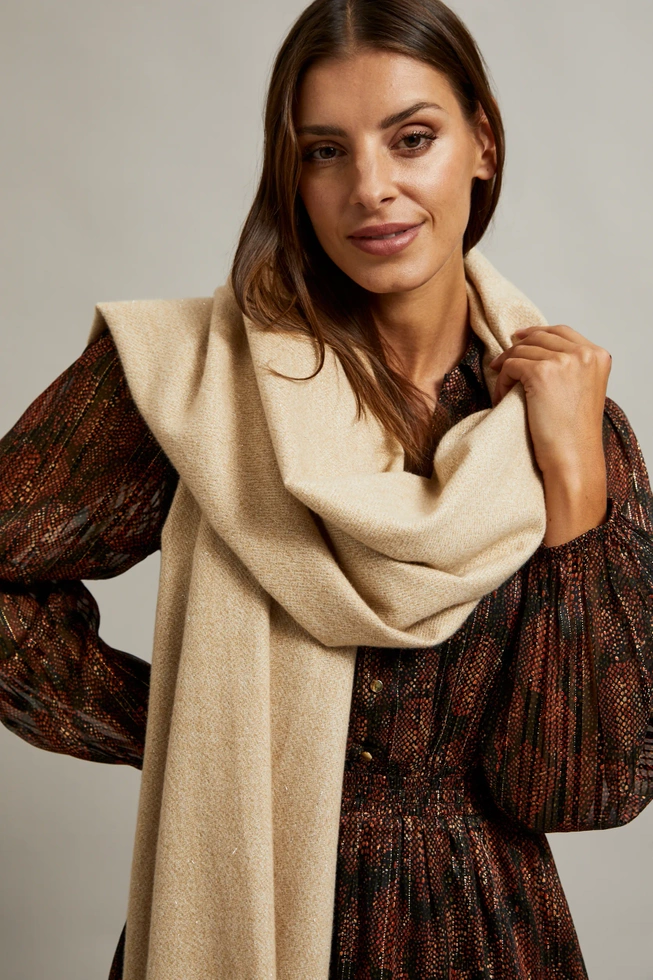 WOMEN'S SCARF Z-SZ-4511 BEIGE