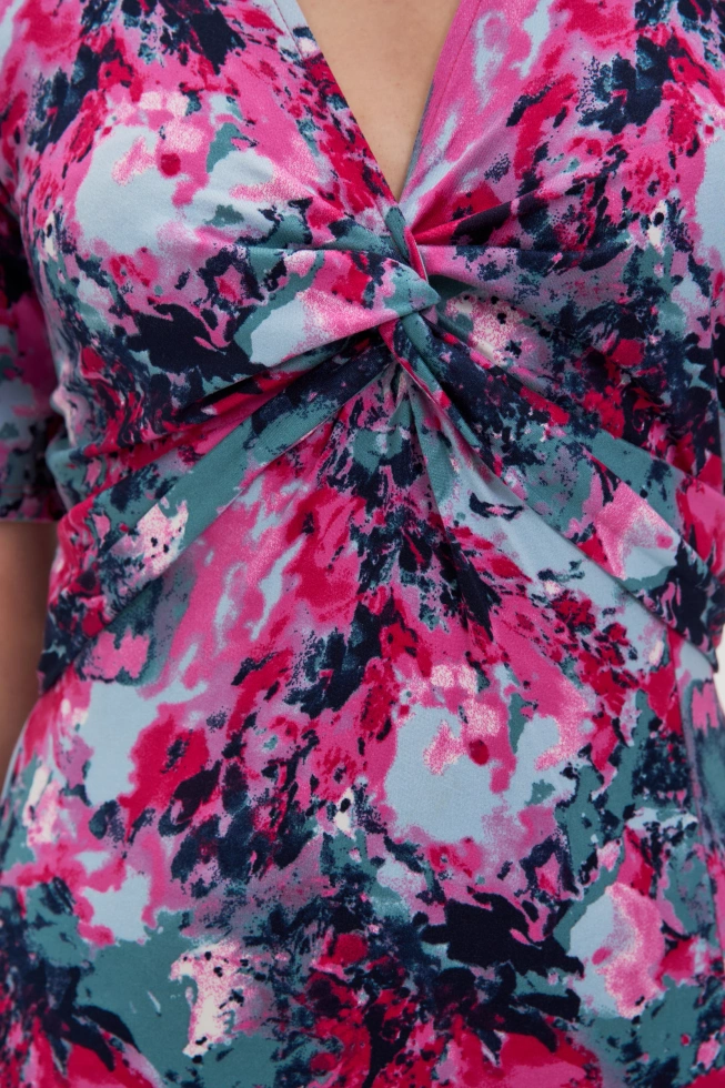 SUKIENKA DAMSKA L-SU-4646 FUCHSIA-pakiet