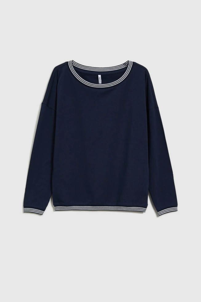 WOMEN'S LONGSLEEVE L-TS-4617 NAVY