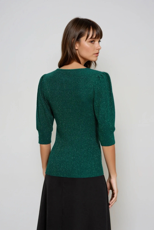 WOMEN'S SWEATER Z-SW-4863 D.GREEN