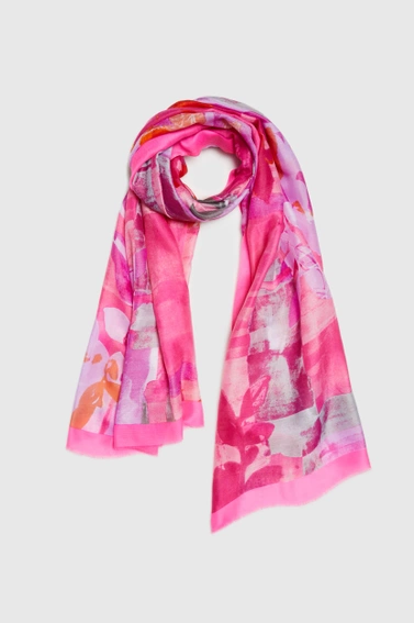 WOMEN'S SCARF L-SZ-4603 PINK