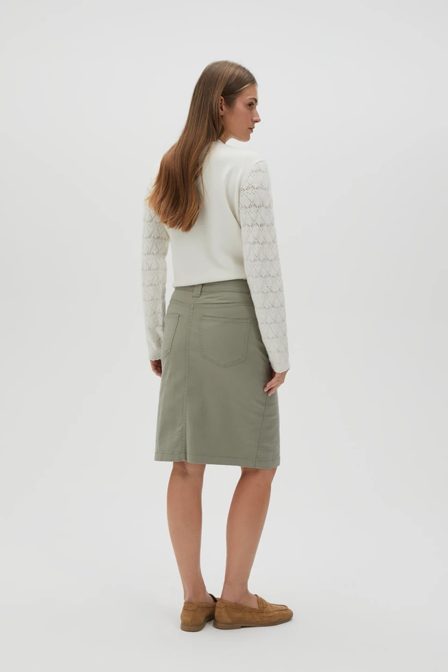 WOMEN'S SKIRT L-SC-4602 OLIVE