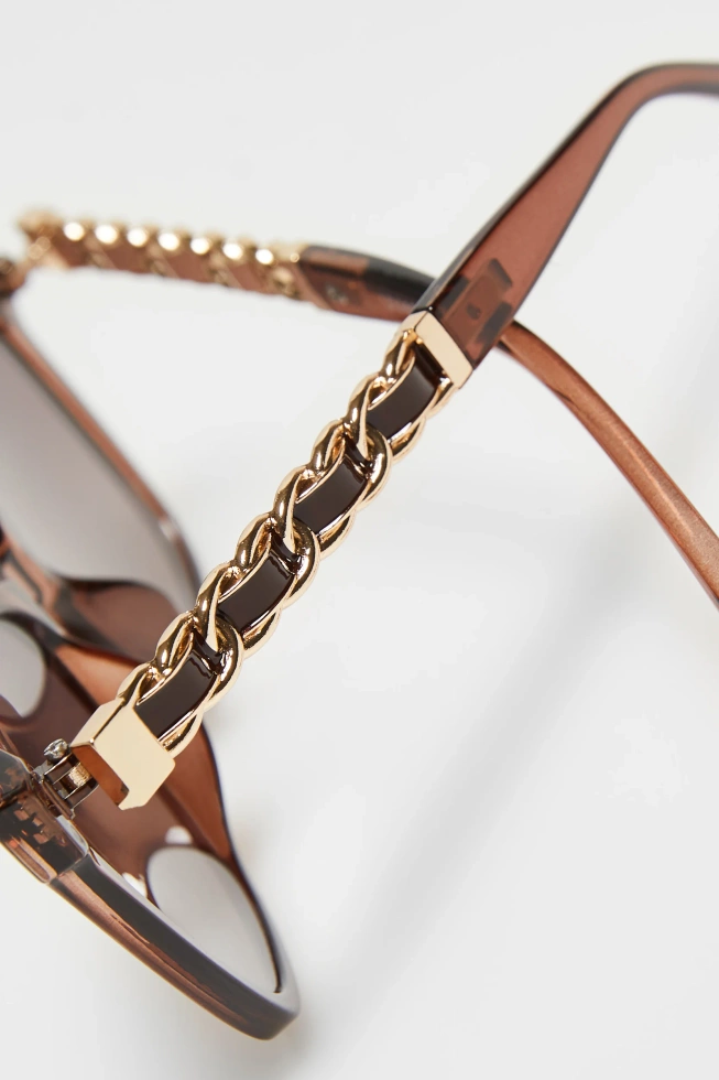 WOMEN'S GLASSES L-OK-4608 BEIGE