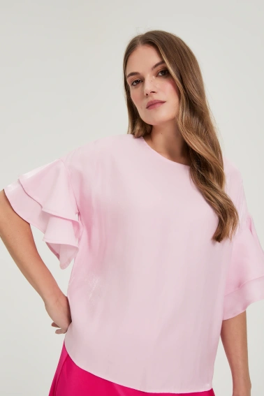 KOSZULA DAMSKA L-KO-4929 L.PINK