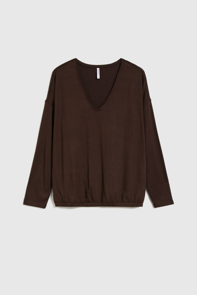 WOMEN'S SWEATER Z-SW-4837 BROWN