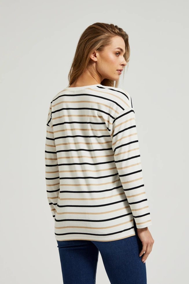 WOMEN'S LONGSLEEVE Z-TS-4503 OFF WHITE