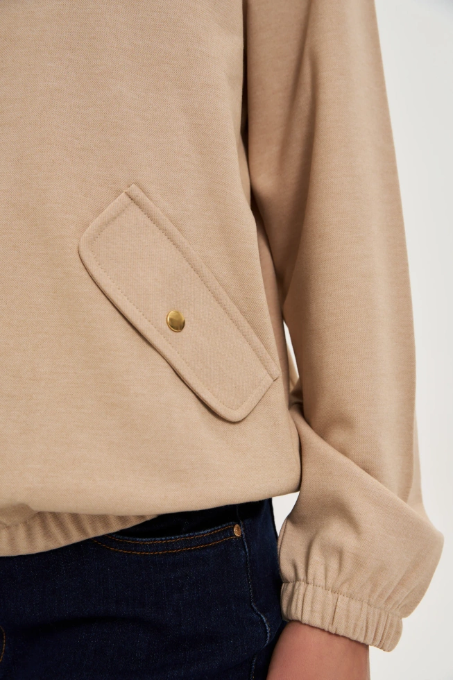 BLUZA DAMSKA Z-BL-4811 BEIGE