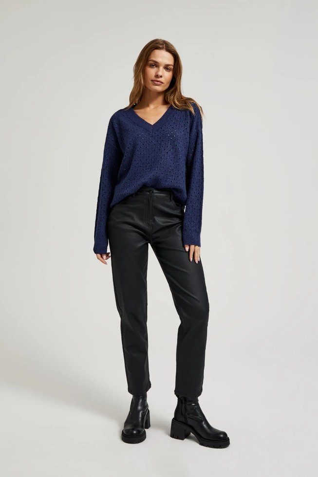 WOMEN'S SWEATER Z-SW-4520 NAVY