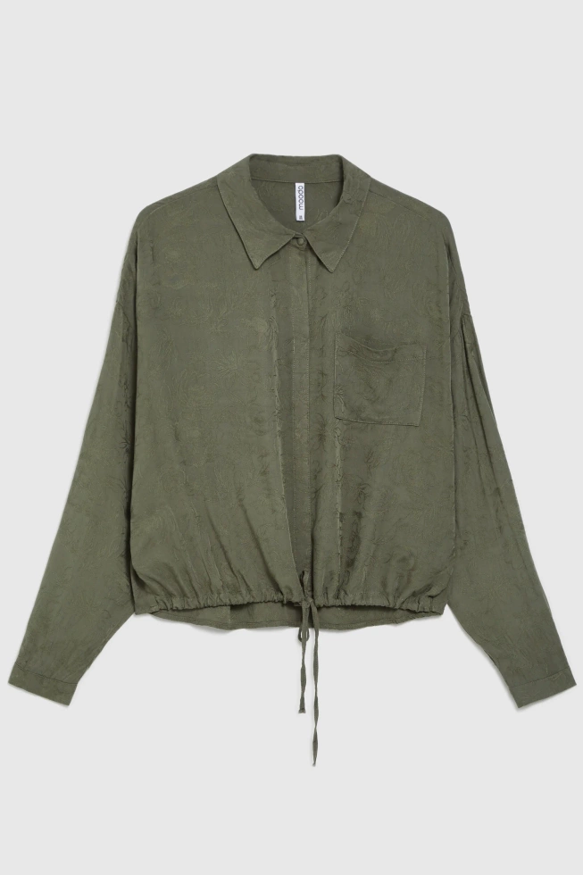 WOMEN'S SHIRT Z-KO-4823 D.OLIVE
